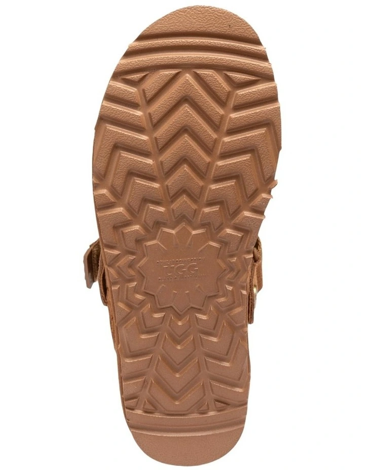 Oz Shearling Clog in Chestnut image 5