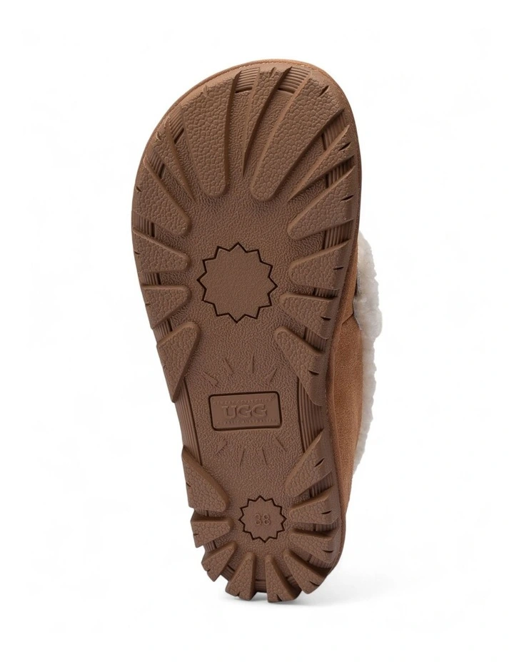 Violet Shearling Loafer in Chestnut image 7