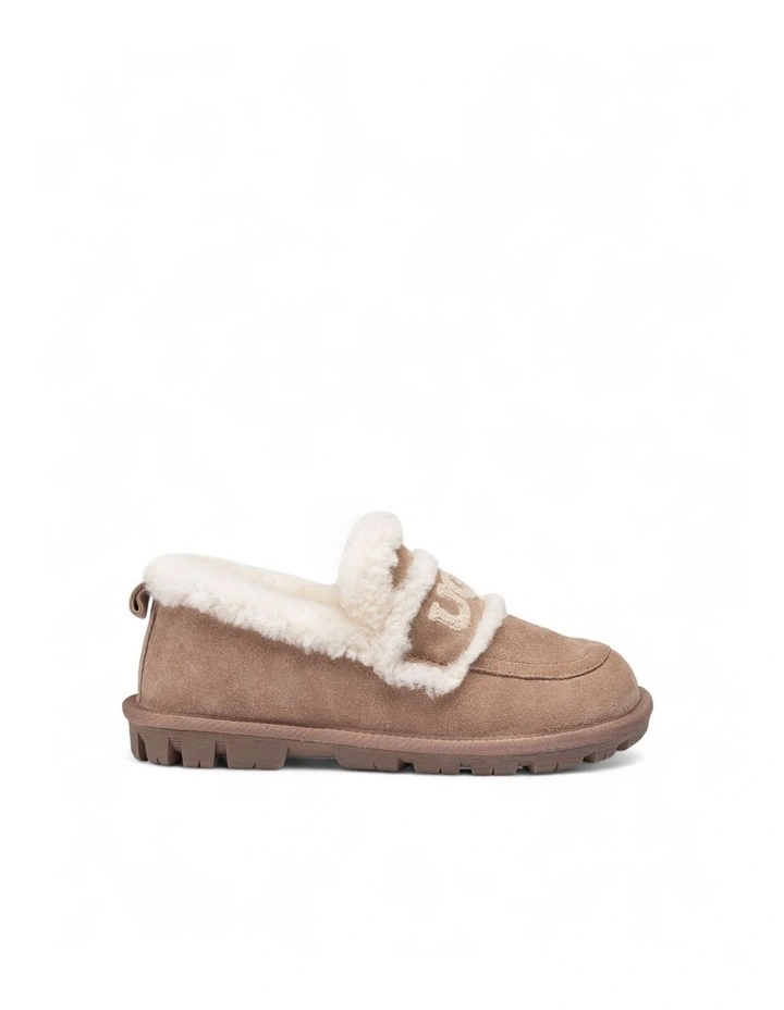 Ugg Violet Shearling Loafer in Brown image 3