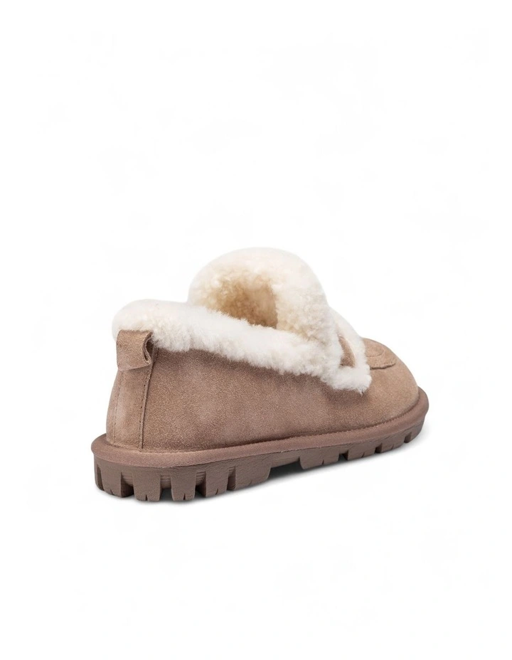 Ugg Violet Shearling Loafer in Brown image 4