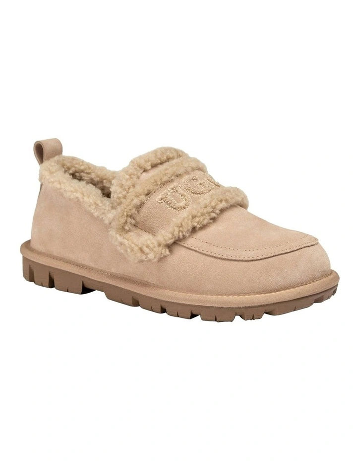 Shearling Loafer in Bronze image 1