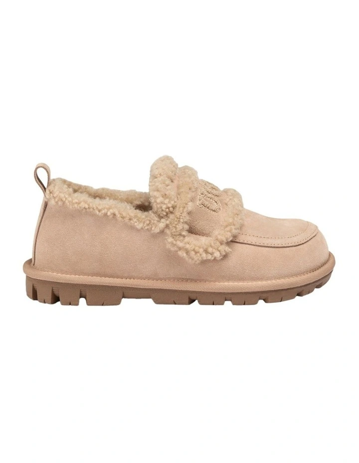 Shearling Loafer in Bronze image 3