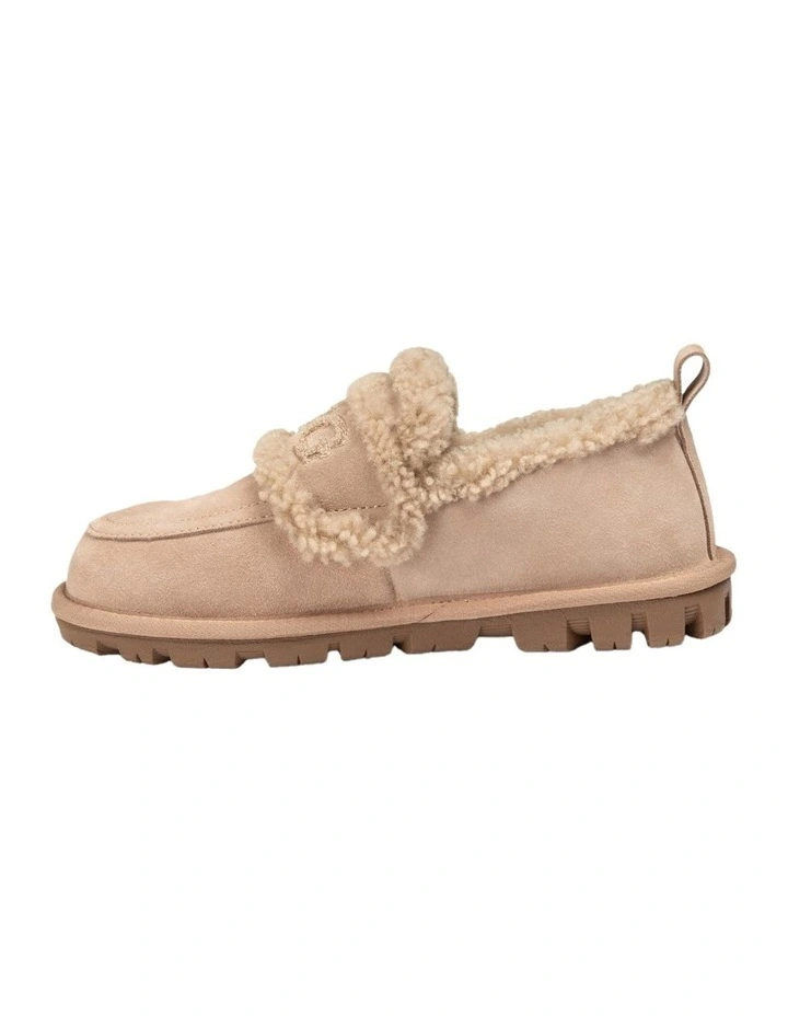 Shearling Loafer in Bronze image 5