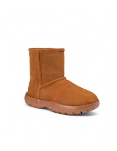 Ashton Short Boots in Chestnut