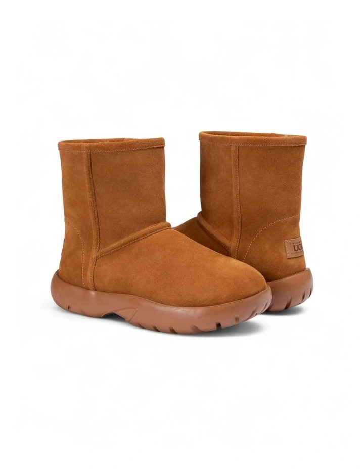Ashton Short Boots in Chestnut image 2