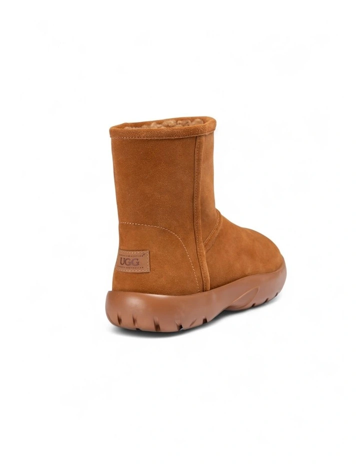 Ashton Short Boots in Chestnut image 5
