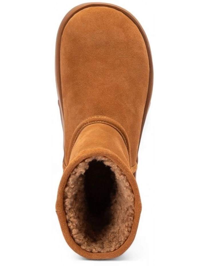 Ashton Short Boots in Chestnut image 7