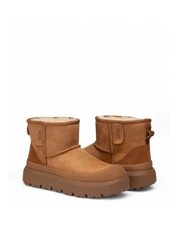 Classic Plus Mini Boots in Chestnut image 2