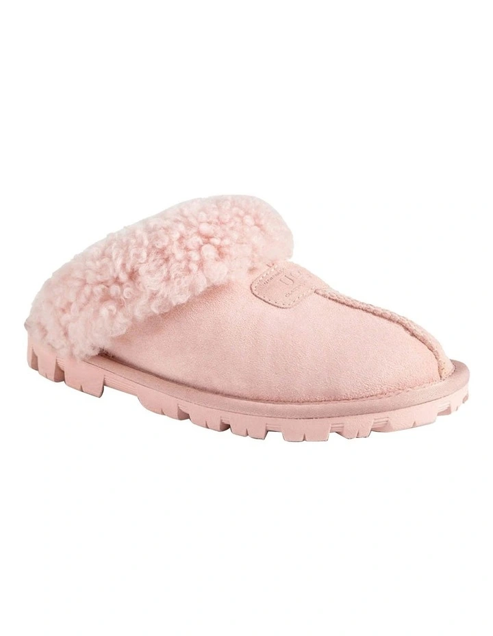 Coquette Curly Slipper in Pale Mauve image 1