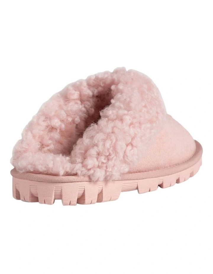 Coquette Curly Slipper in Pale Mauve image 2