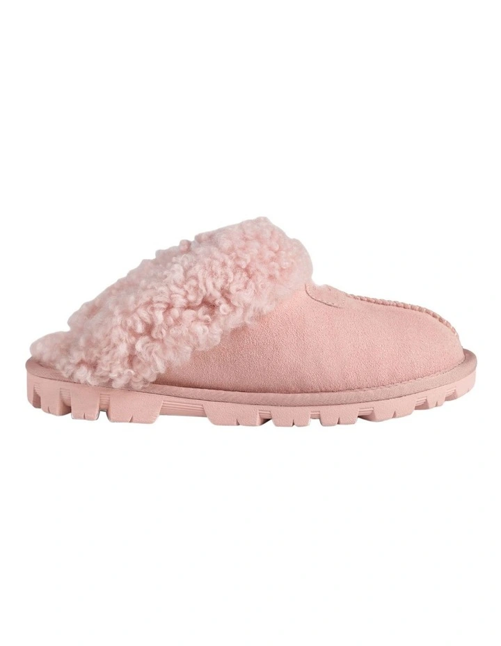 Coquette Curly Slipper in Pale Mauve image 3