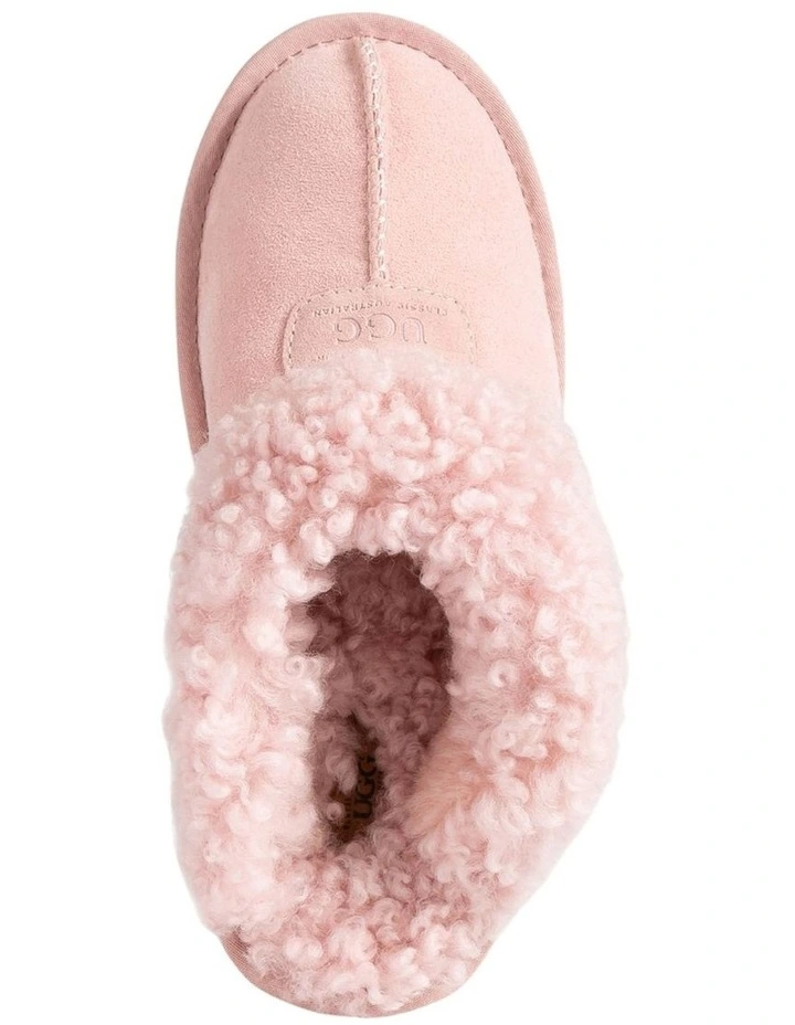 Coquette Curly Slipper in Pale Mauve image 4