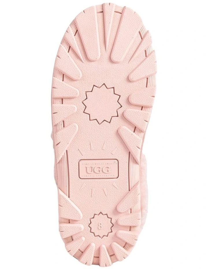 Coquette Curly Slipper in Pale Mauve image 5