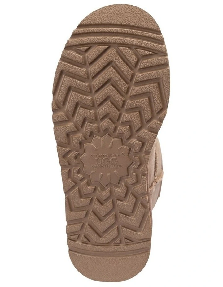 Classic Platform Mini Boots in Brown image 7