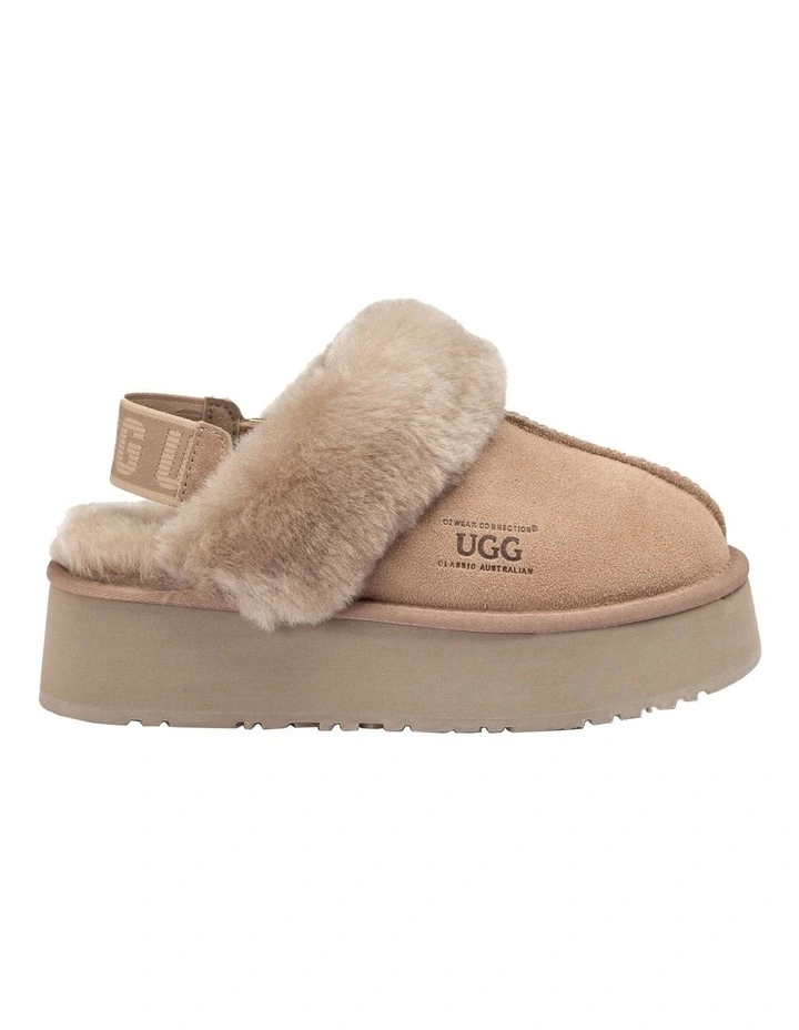 Platform Slipper 4.5cm in Brown image 6