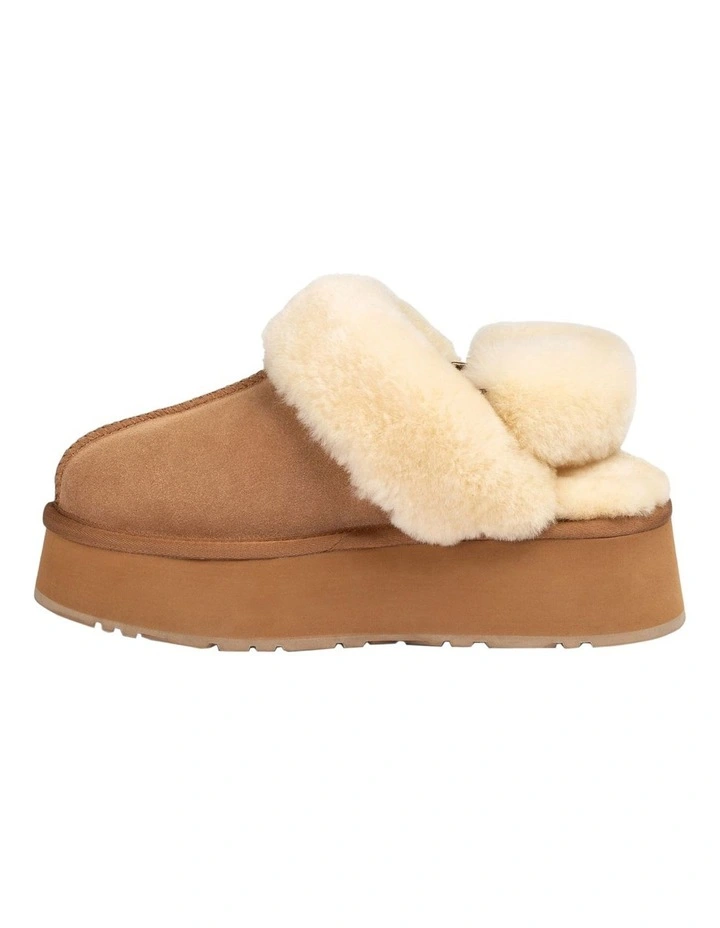 Platform Slipper 4.5cm in Chestnut image 6