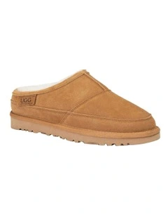 Carter Slip-On Slippers in Chestnut