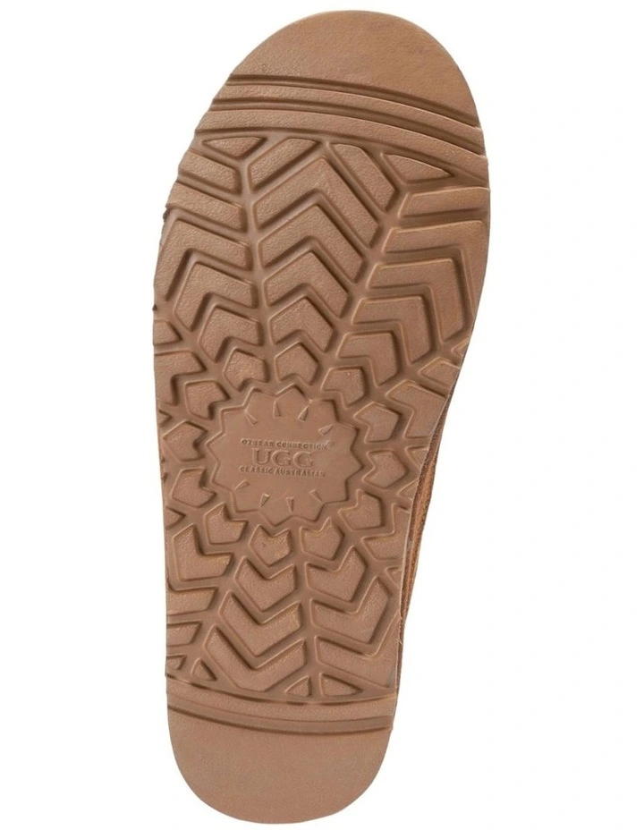 Carter Slip-On Slippers in Chestnut image 7