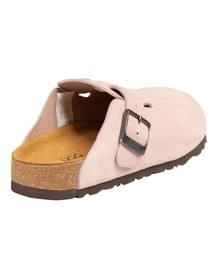 Aussie Soft Footbed Unisex Sandals in Dusty Pink image 3