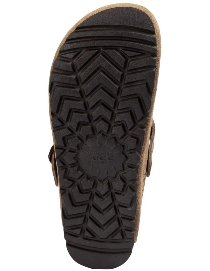 Aussie Soft Footbed Unisex Sandals in Olive image 6