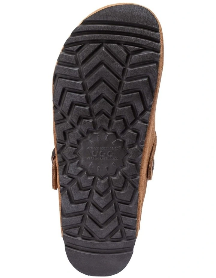 Ugg Aussie Shearling Soft Footbed Sandals in Tan image 7