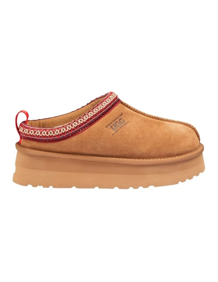 Sydney Platform Slipper in Chestnut Red image 3