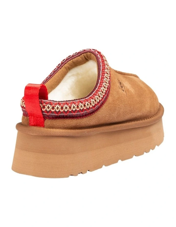 Sydney Platform Slipper in Chestnut Red image 4