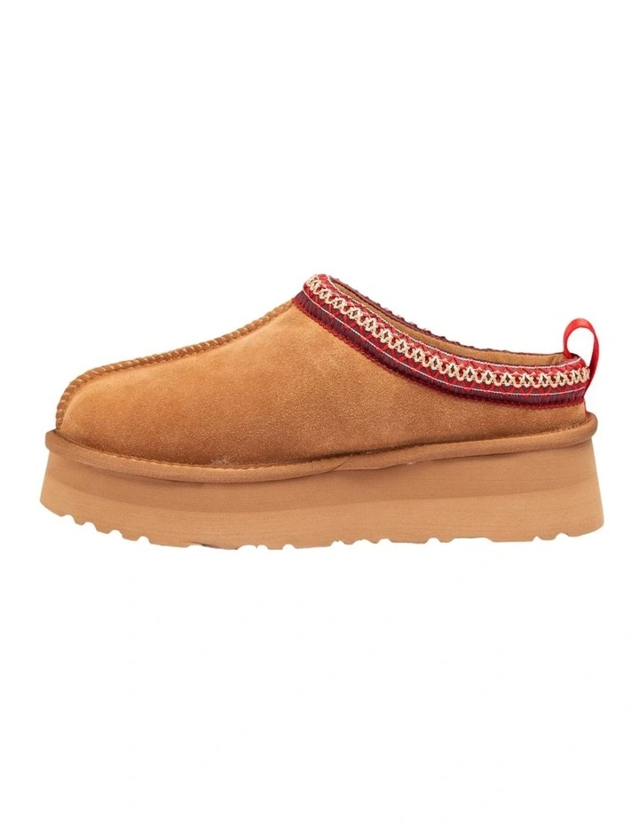 Sydney Platform Slipper in Chestnut Red image 5