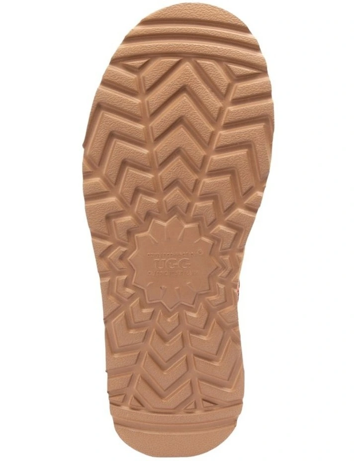 Sydney Platform Slipper in Chestnut Red image 7