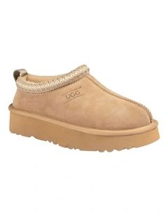 Sydney Platform Slipper in Sand Castle