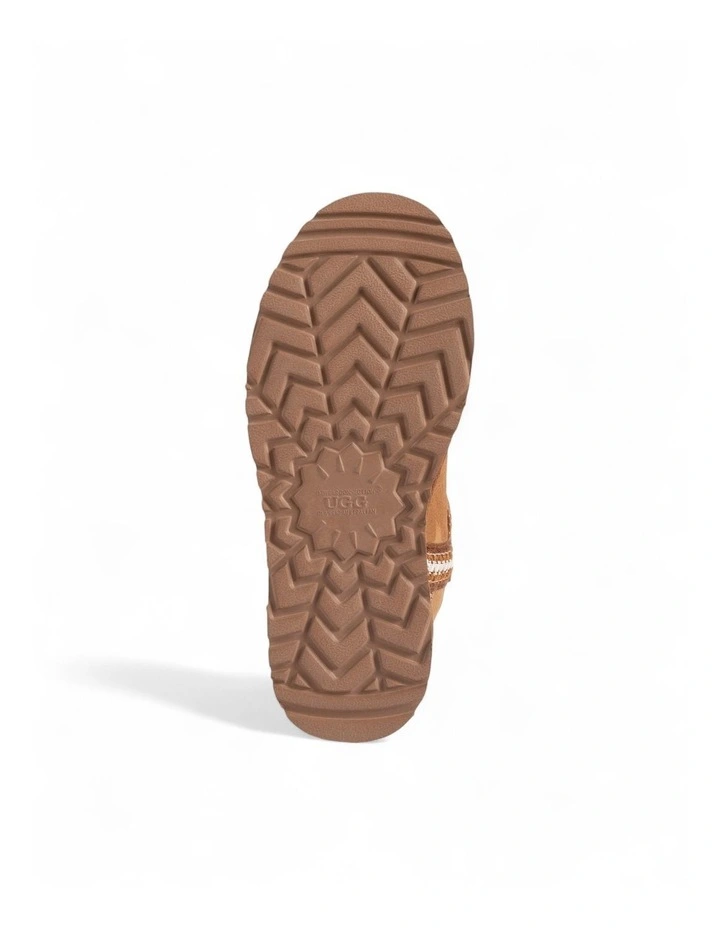 Sydney Platform Ultra Mini Boots in Chestnut image 5