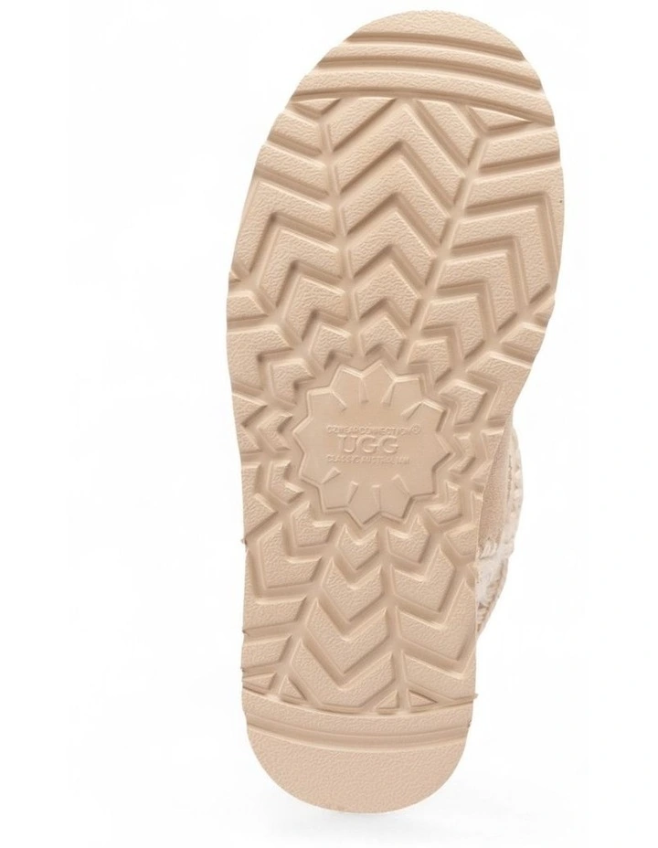 Eskimo Platform Mini Boots in Beige image 7