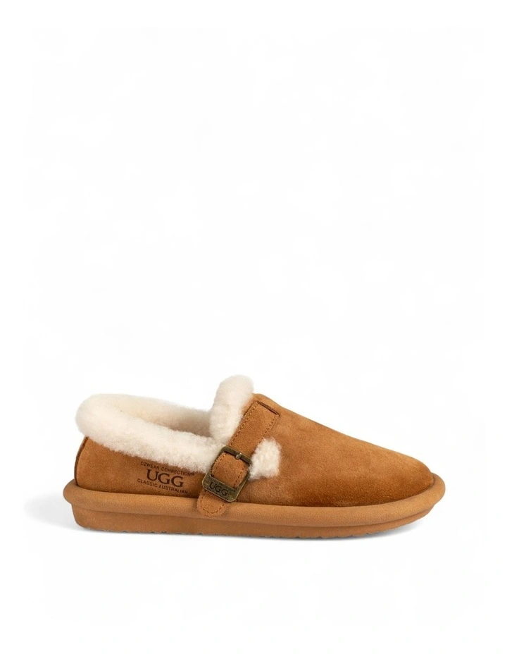 Camelia Suede Loafer in Oak Brown image 3