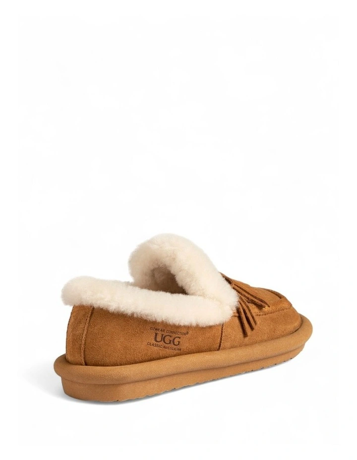 Deanna Tassel Loafer in Chestnut image 2