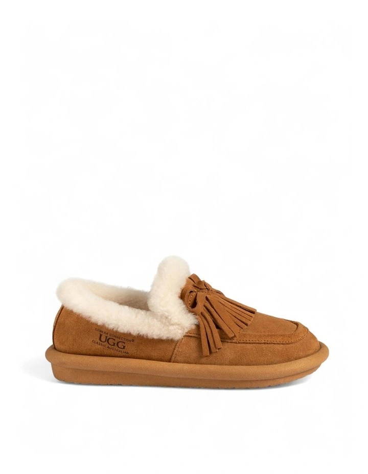Deanna Tassel Loafer in Chestnut image 3