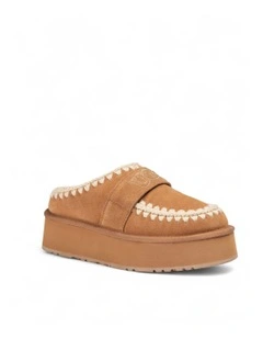 Eskimo Platform Slide in Chestnut
