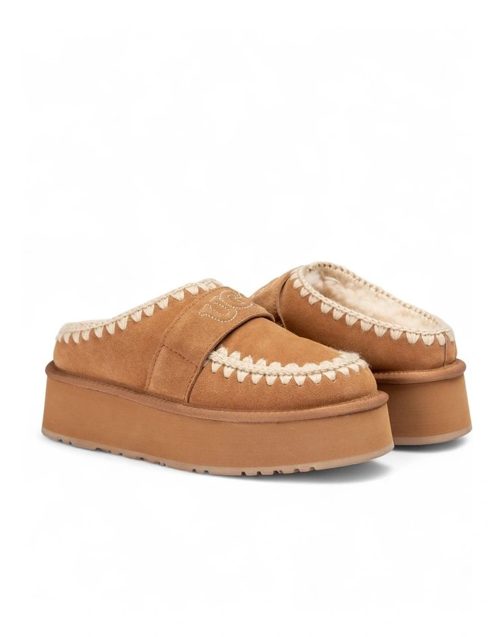 Eskimo Platform Slide in Chestnut image 2