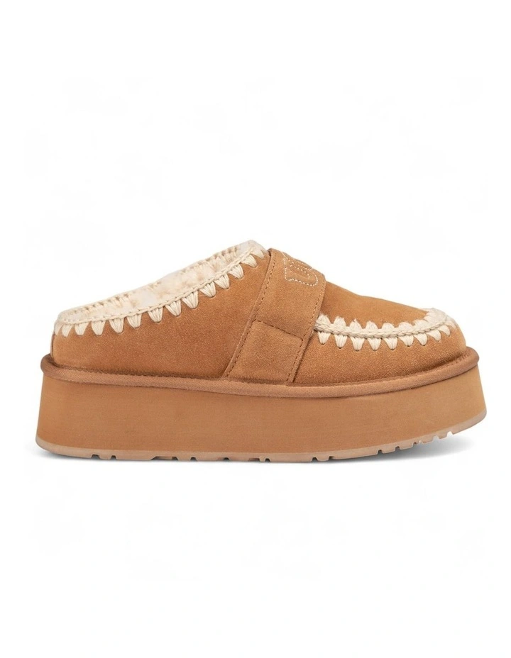 Eskimo Platform Slide in Chestnut image 3