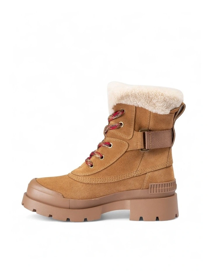 Alex Lace-Up Boots in Chestnut image 5