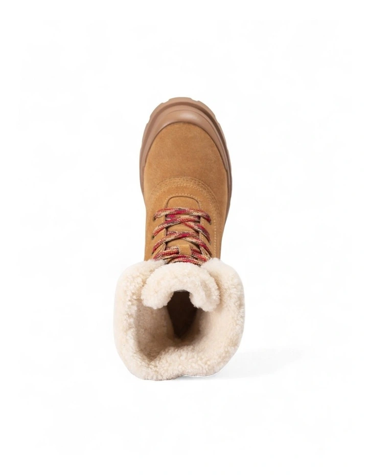 Alex Lace-Up Boots in Chestnut image 6