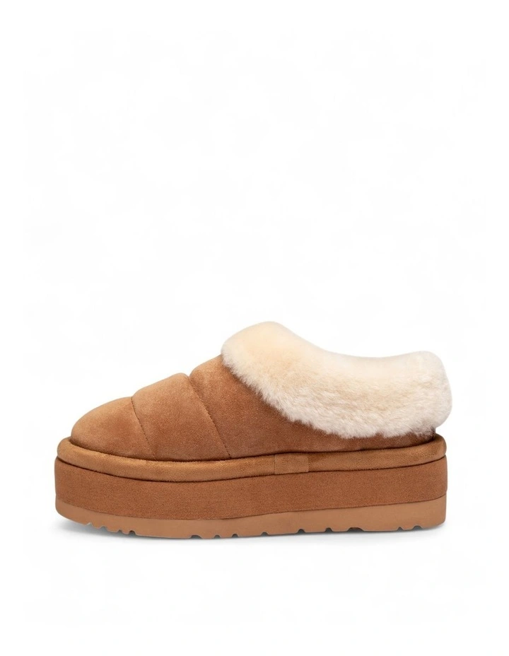 Platform Cactus Slipper (5cm) in Chestnut image 5