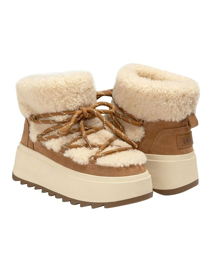 Kalgoorlie Shearling Boot in Chestnut image 2