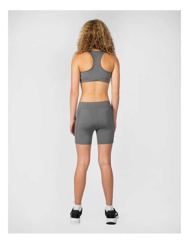 Sports Crop Top in Charcoal image 2