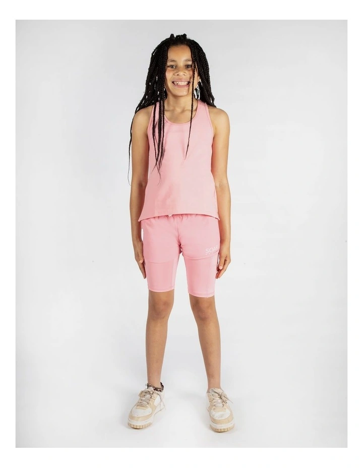 Rise Singlet in Pink image 1