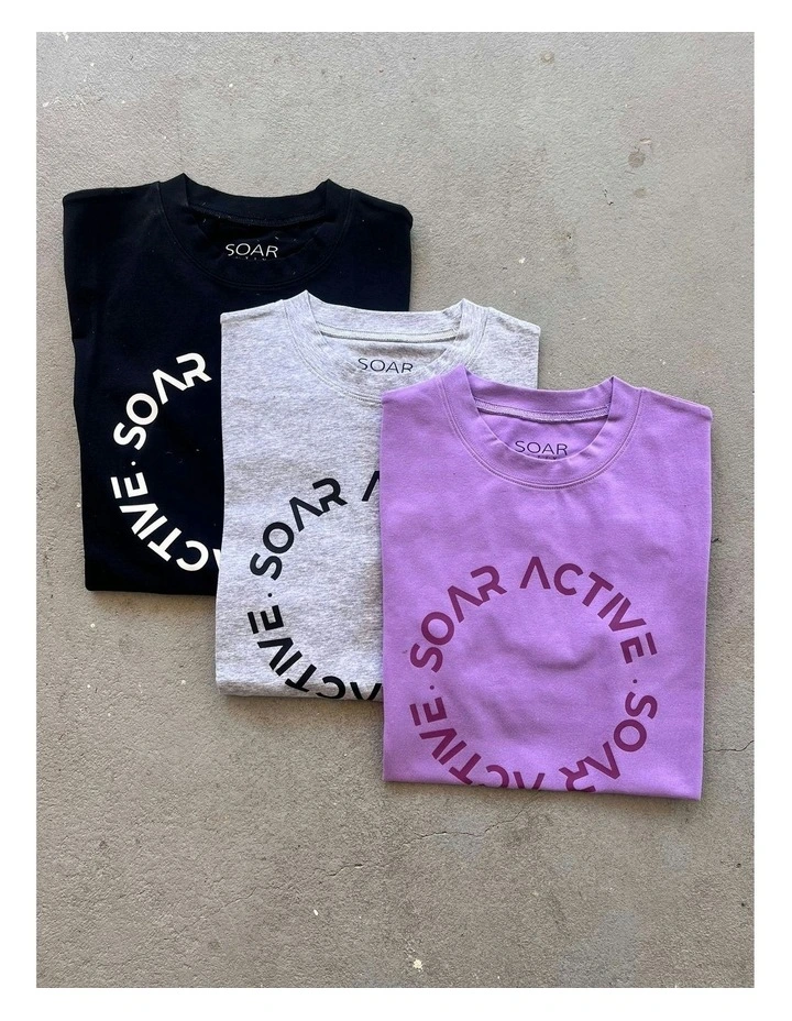 Essential Tee in Lilac image 2
