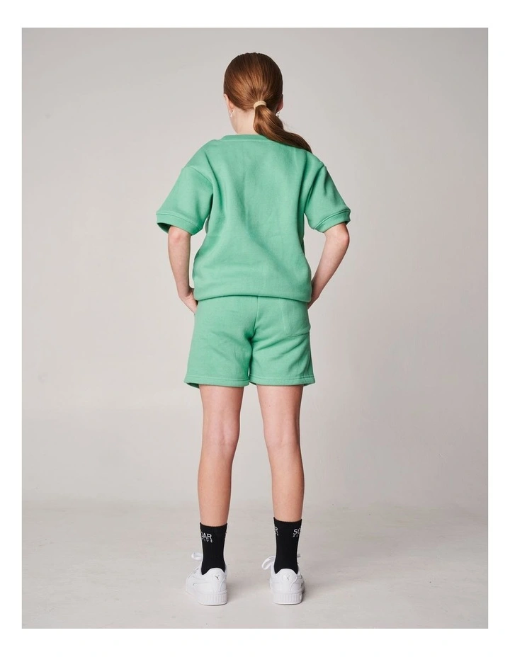 Inspire Shorts in Green image 2
