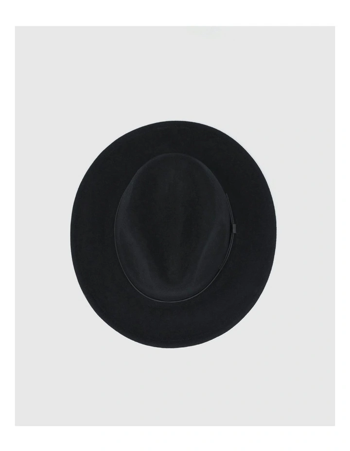 FORD MILLINERY Frankie Fedora Hat In Black MYER