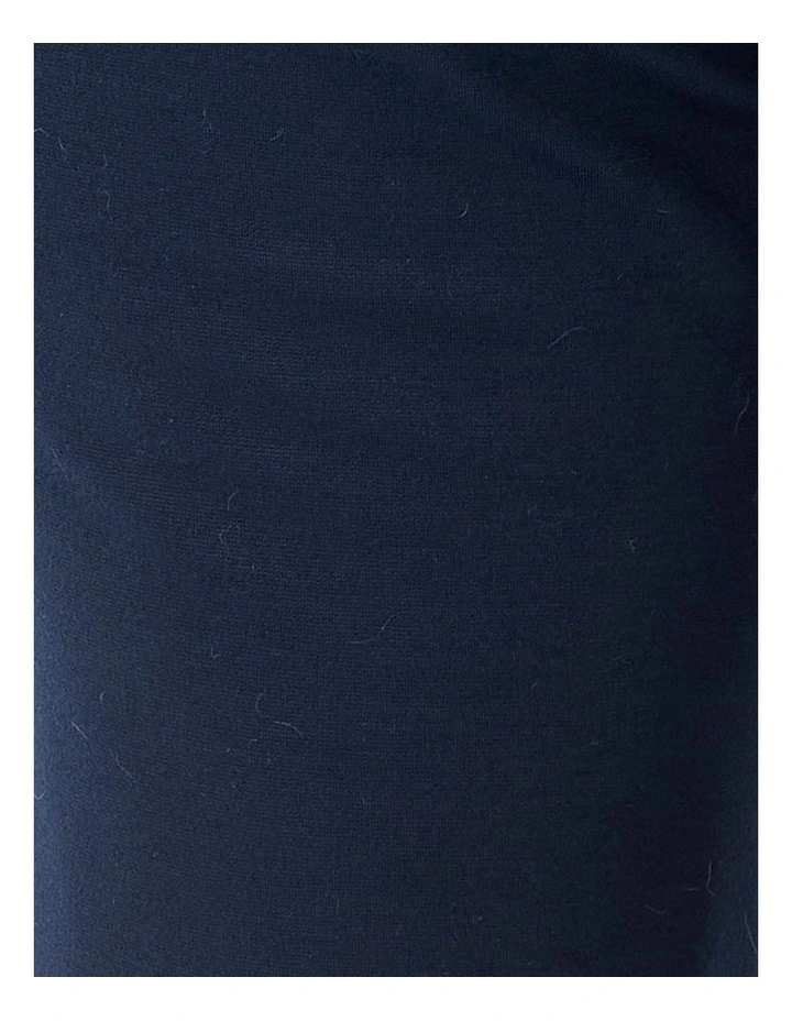 Ponti Narrow Leg Pant in Navy image 6