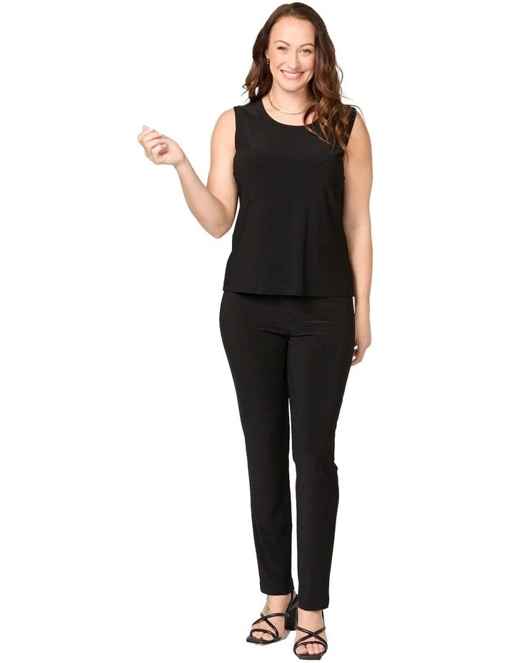 Hush Shorter Camisole in Black image 4