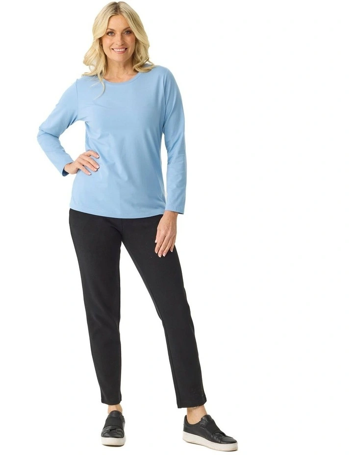 Camp Classic Long Sleeve Tee in Blue image 4